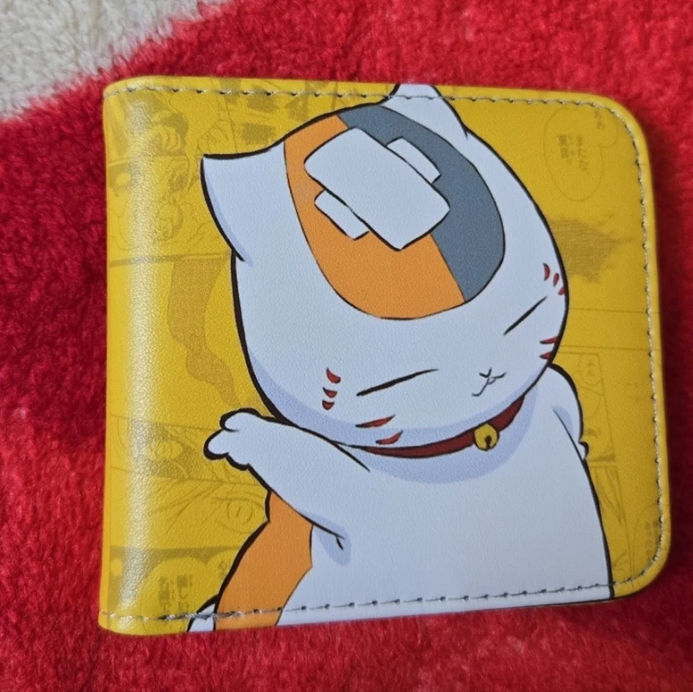 New natsume yuujinchou anime manga leather wallet